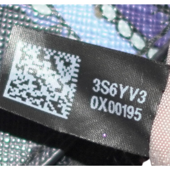 Michael Kors Emry Paisley Leather Medium NS Tote Navy Blue Whimsical CE-1709 EUC - Picture 9 of 14